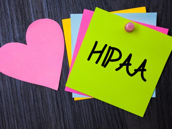 hippa post-it note