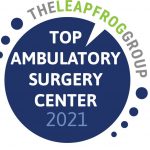 the leapfrog group top ambulatory surgery center 2021 badge