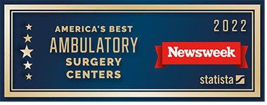Newsweek America's Best Ambulatory Surgery Centers 2022 Banner